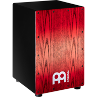 MEINL Headliner Series Snare Cajon, Tango Red Fade frontplate