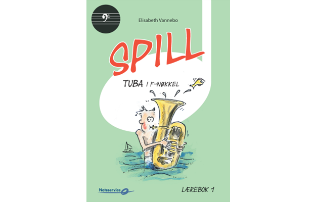 Spill Tuba 1, kennslubók , F-lykill
