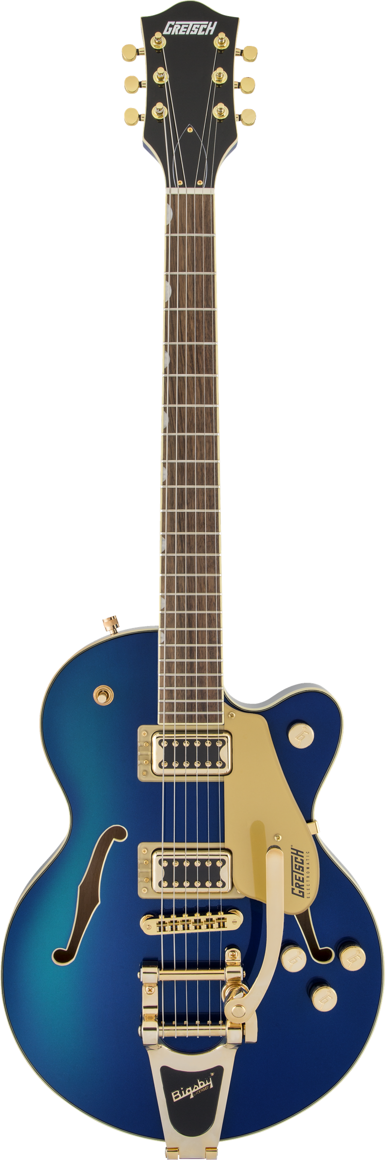 Gretsch G5655TG EElectromatic CB Singl Cut w/ Bigsby, Azure Metallic