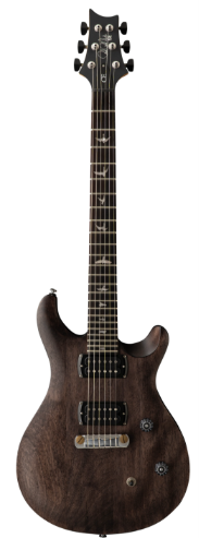 PRS SE CE24 STD Satin Stoptail- CH, Charcoal, með poka