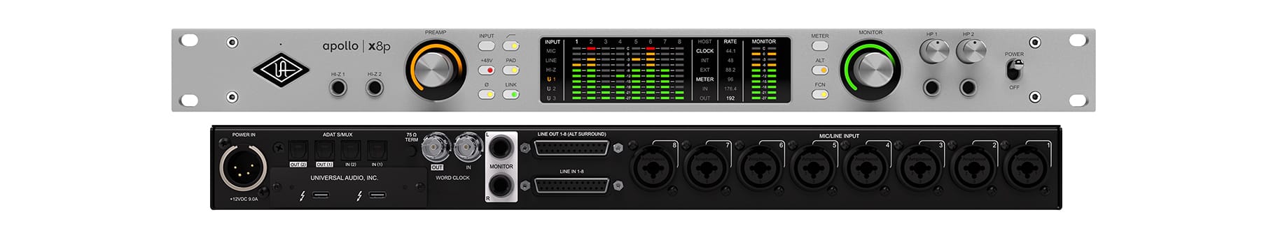 Universal Audio Apollo X8P,  Gen 2 Essentials