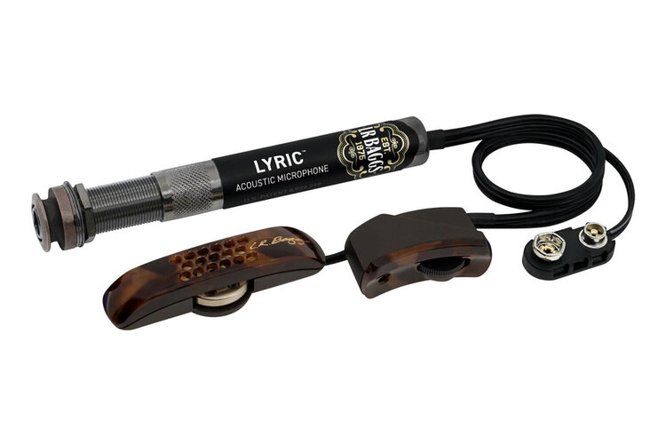 L.R.Baggs Lyric  acoustic microphone with endpin preamp and volume control