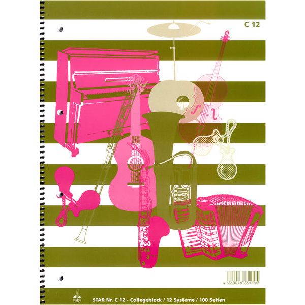 Nótnapappír, gormabók