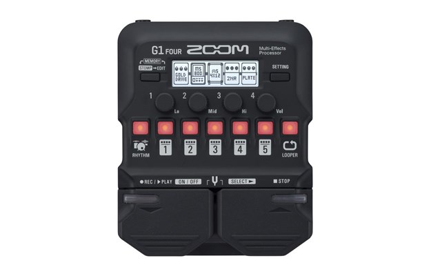 Zoom G1 FOUR Guitar Multi-Effect Pedal