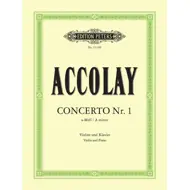 Accolay: Concerto No.1 in a-minor, fiðla og píanó