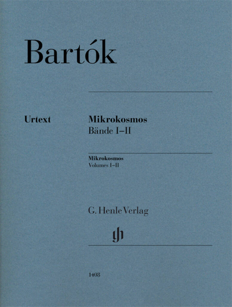 Bartók: Mikrokosmos Vol I-II, píanó
