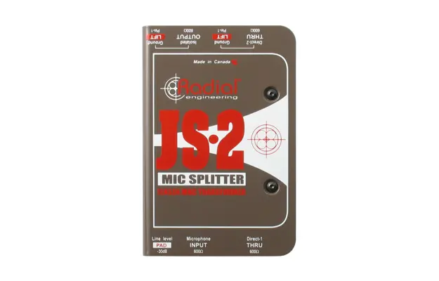 Radial JS-2 Microphone Splitter
