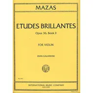Mazas: Etudes Brilliantes Op.36, Book II, fiðla