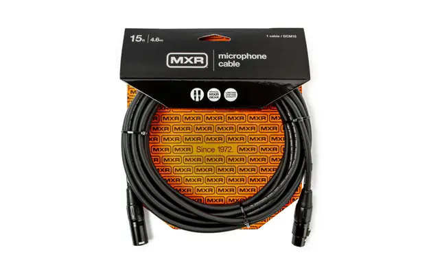 MXR míkrófón snúra 15ft / 4,6m