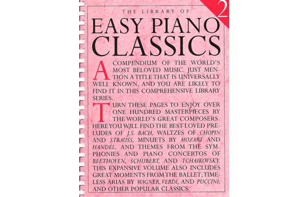 The Library of Easy Piano Classics 2