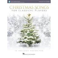 Christmas Songs for Classical Players, fiðla og píanó, m.niðurhali