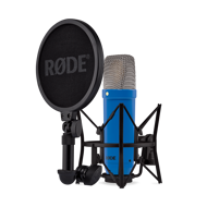 RØDE NT1 Signature míkrófónn, vagga og popfilter, dökkblár