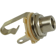 1/4" Jack - Switchcraft, Mono, open circuit, long