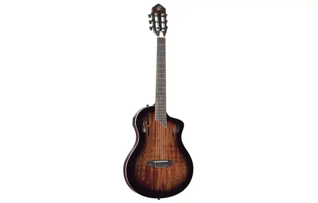 Ortega TourPlayer DeLuxe Nylon String Guitar 6-String - Acacia Burst m/poka