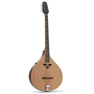 Ozark flat back electro bouzouki, Celtic model, með poka