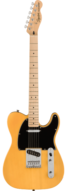 Squier Affinity Series Telecaster, MN, BPG, Butterscotch Blonde