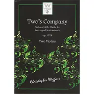 Wiggins: Sixteen Little Duets , 2 x fiðla