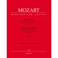 Piano Mozart: Concerto No. 20 in D minor K. 466, 2 Pianos Reduction