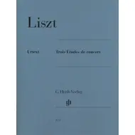 Liszt: Trois Études de concert, fyrir píanó