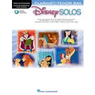 Disney Solos - klarinett / tenor sax, með niðurhali