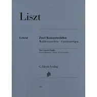 Liszt: Two Concert Etudes, fyrir píanó