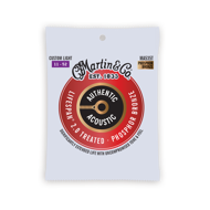 Martin MA535T gítarstrengir, 11-52, Phosphor Bronze, Lifespan