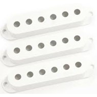 SD Strat Replacement Pickup Cover, White, No Logo