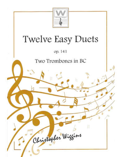 Twelve Easy Duets Op.141, 2 x básúna í BC