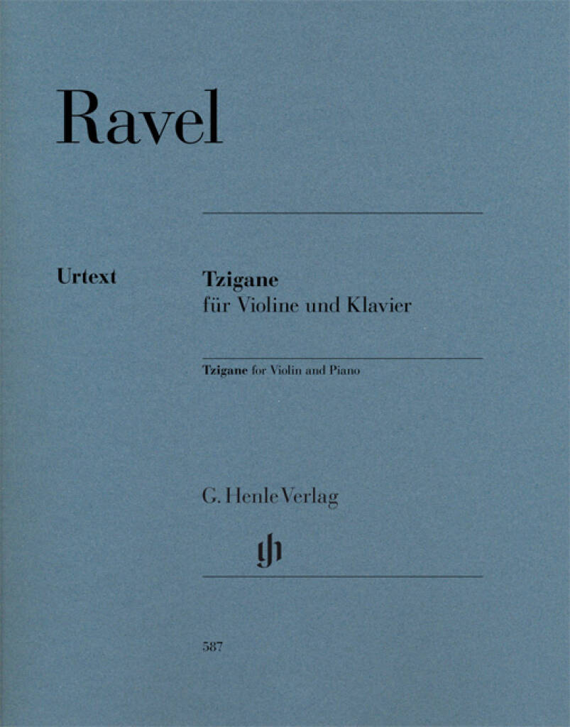Ravel: Tzigane, fiðla og píanó