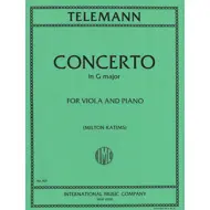 Telemann: Concerto in G major, víóla og píanó