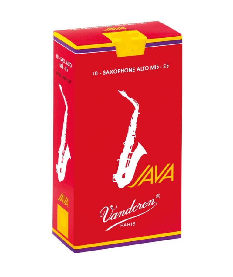 Vandoren altósaxblöð JAVA Red no.2½ - pakki með 10 stk