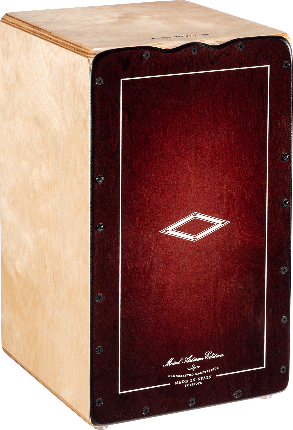 Meinl Artisan Edition Cajon, Dark Red Burst