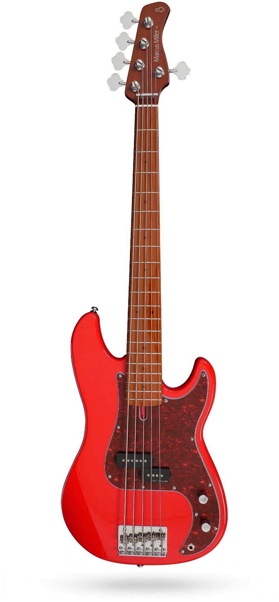 Sire Marcus Miller P5 Alder-5 bassi, Dakota Red