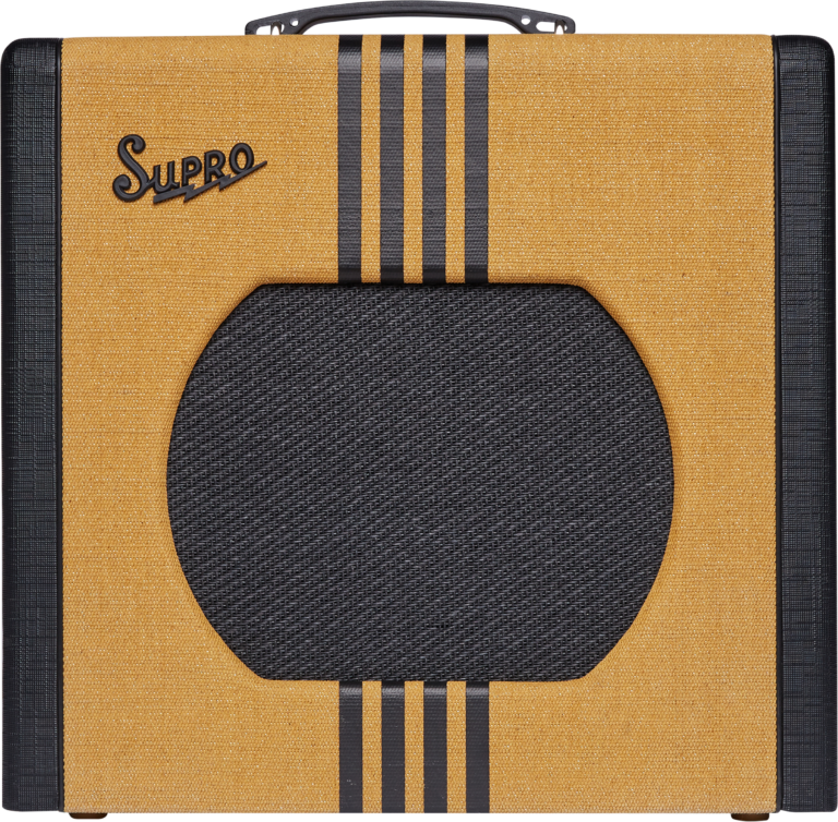 Supro Delta King 12, Tweed & Black