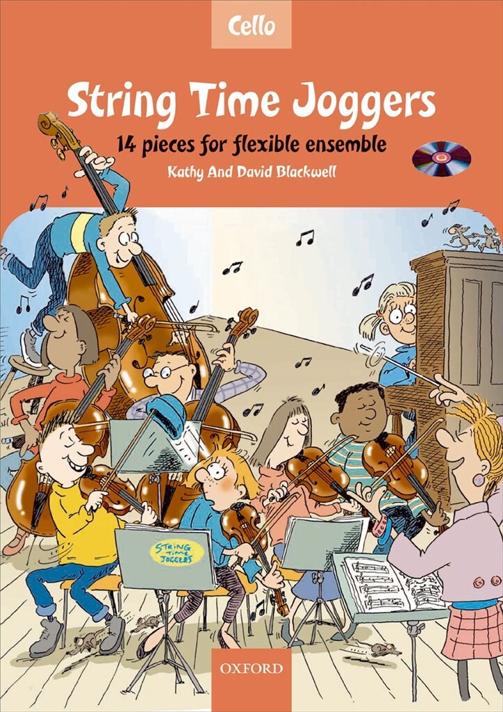 String Time Joggers Cello Book með CD