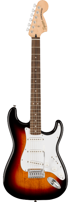 Squier Affinity Series Stratocaster, LRL, WPG, 3-TS