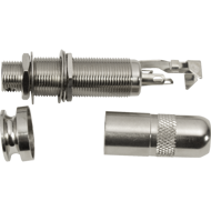 1/4" Jack - Switchcraft, Acoustic End Pin, Mono / Stereo, Nickel