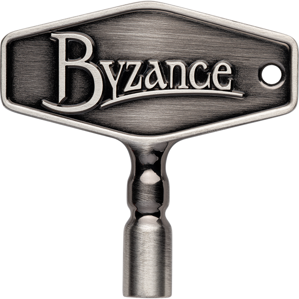 Meinl Byzance Drum Key, Antique Tin