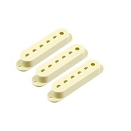 SD Strat replacement Pickup Covers, Cream, No Logo