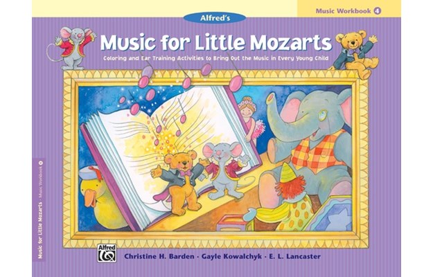 Music for little Mozarts, Workbook  4