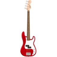 Squier Mini Precision Bass, LRL, WPG, Dakota Red