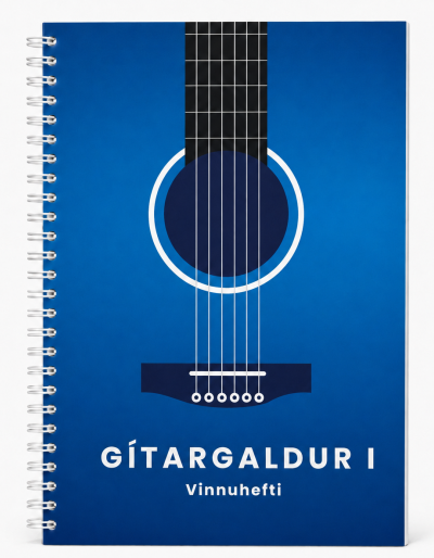 Gítargaldur 1 - vinnuhefti
