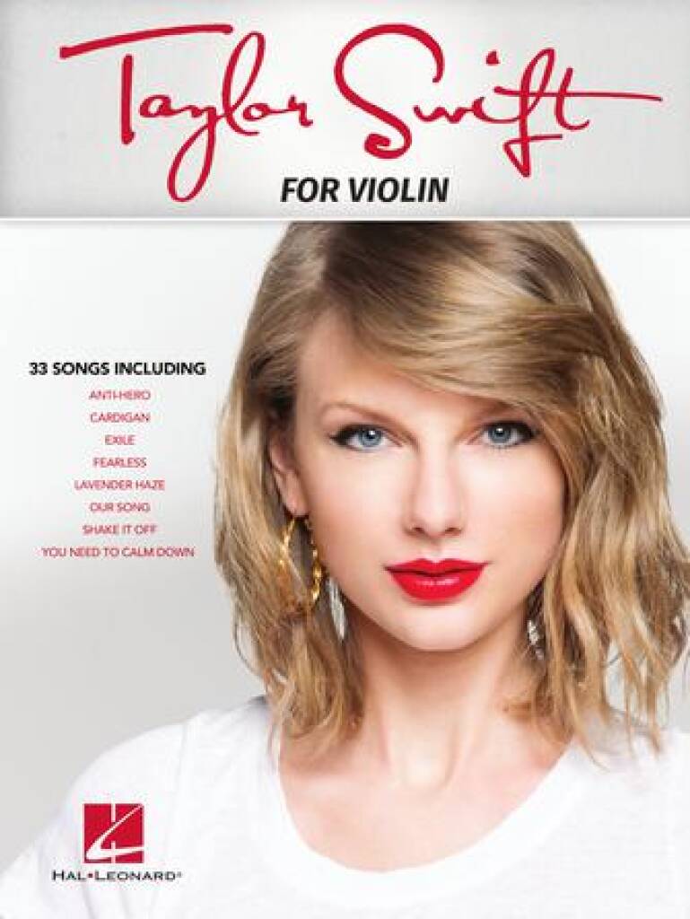Taylor Swift for violin (33 Songs)