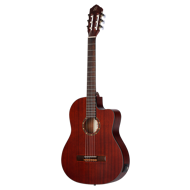 Ortega Klassískur 4/4 gítar, thinline með Maguspro kerfi, með poka