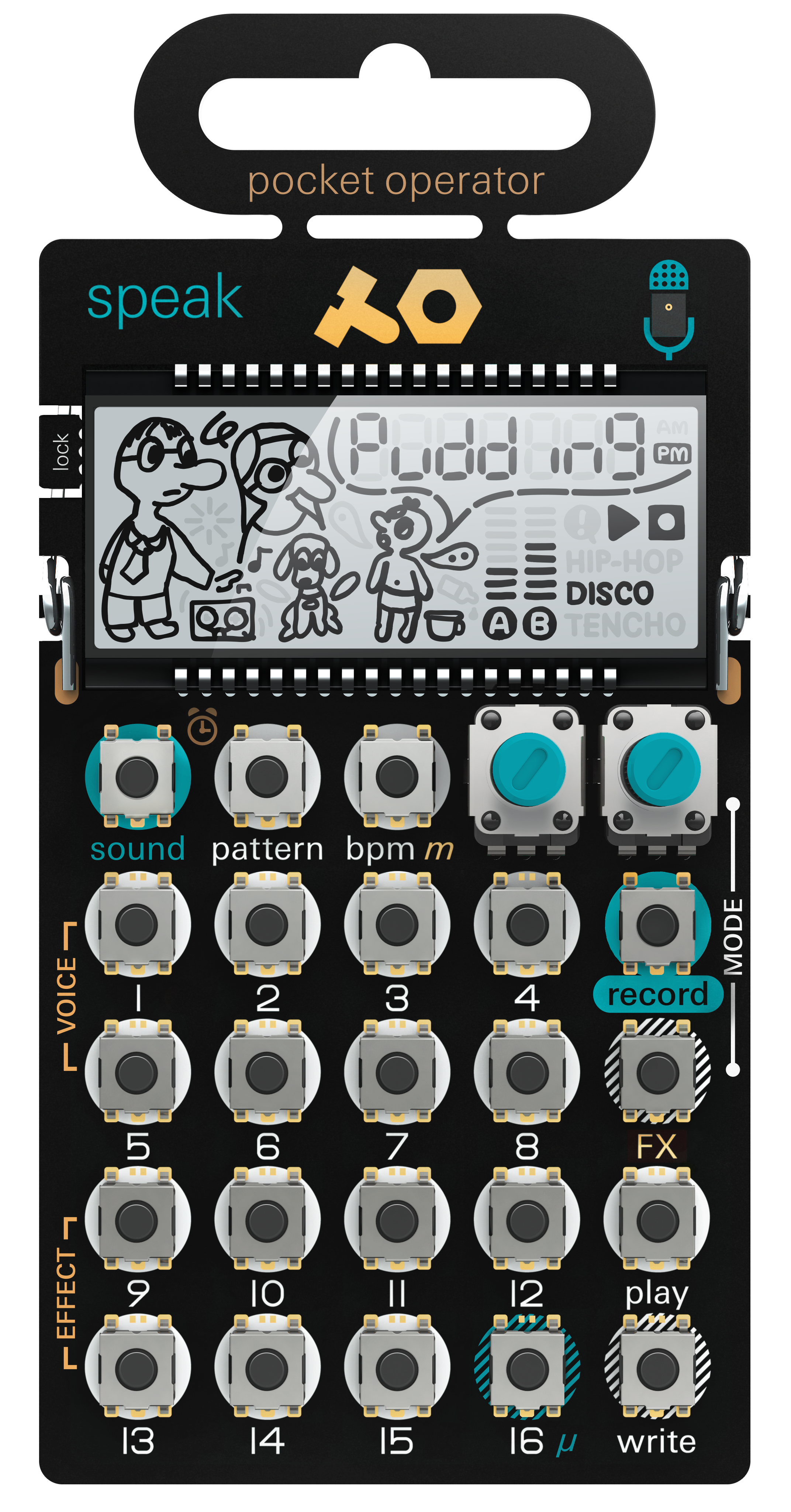 Teenage Engineering PO-35 speak