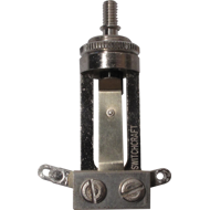 Switch - Switchcraft, Pickup Selector, for Gibson® Straight, Nickel