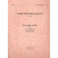 Bousquet: 36 Etudes, altblokkflauta, Vol I