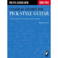 Leavitt: Classical Studies for Pick-Style Guitar - Vol. 1