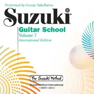 Suzuki gítar, geisladiskur 7
