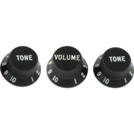 Knobs - Fender, Stratocaster, 1 Volume, 2 Tone